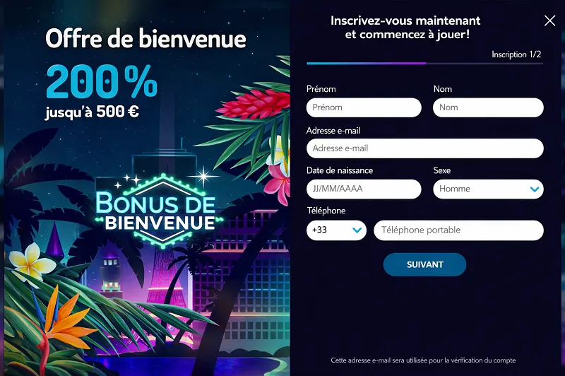 Guide d'Inscription